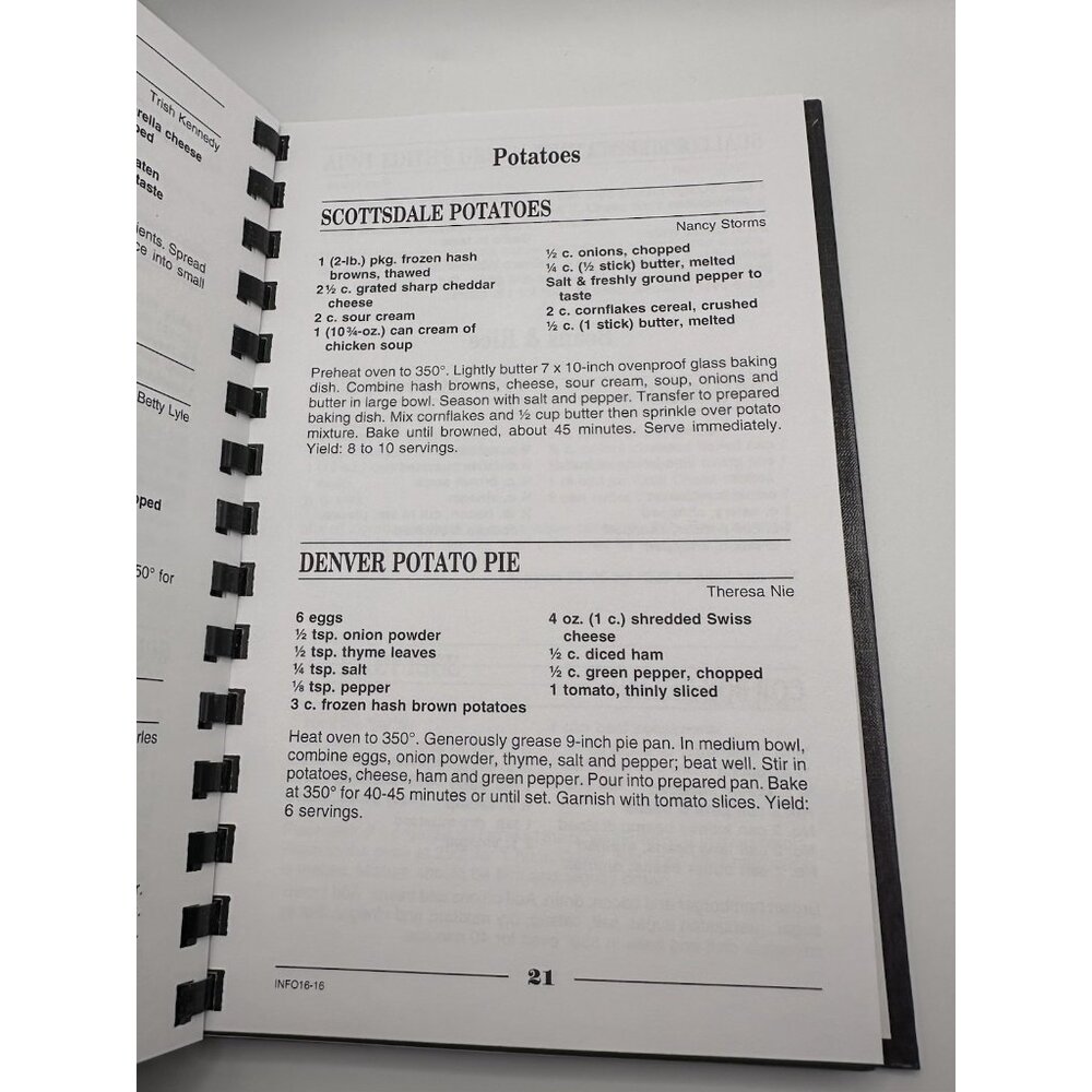 Bon Appetit Ringbound CookBook Valley View Women's Club Anytown, USA Very Good - Picture 5 of 5